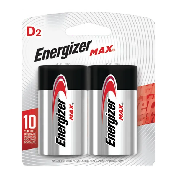 Pila Alkaline Energizer Par D 2 Und